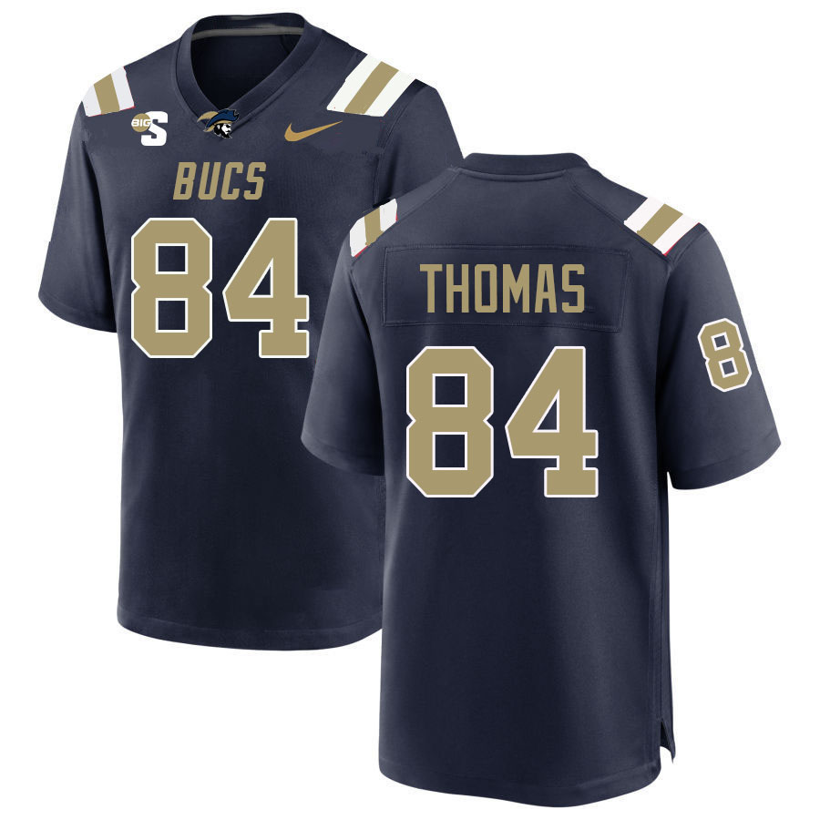 Men-Youth #84 Chylon Thomas Charleston Southern Buccaneers College Football Jerseys Stitched Sale-Na